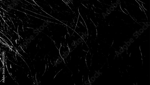 Scratched and Cracked Grunge Urban Background Texture Vector. Dust Overlay Distress Grainy Grungy Effect. Distressed Backdrop Vector Illustration. Isolated Black on White Background. EPS 10.