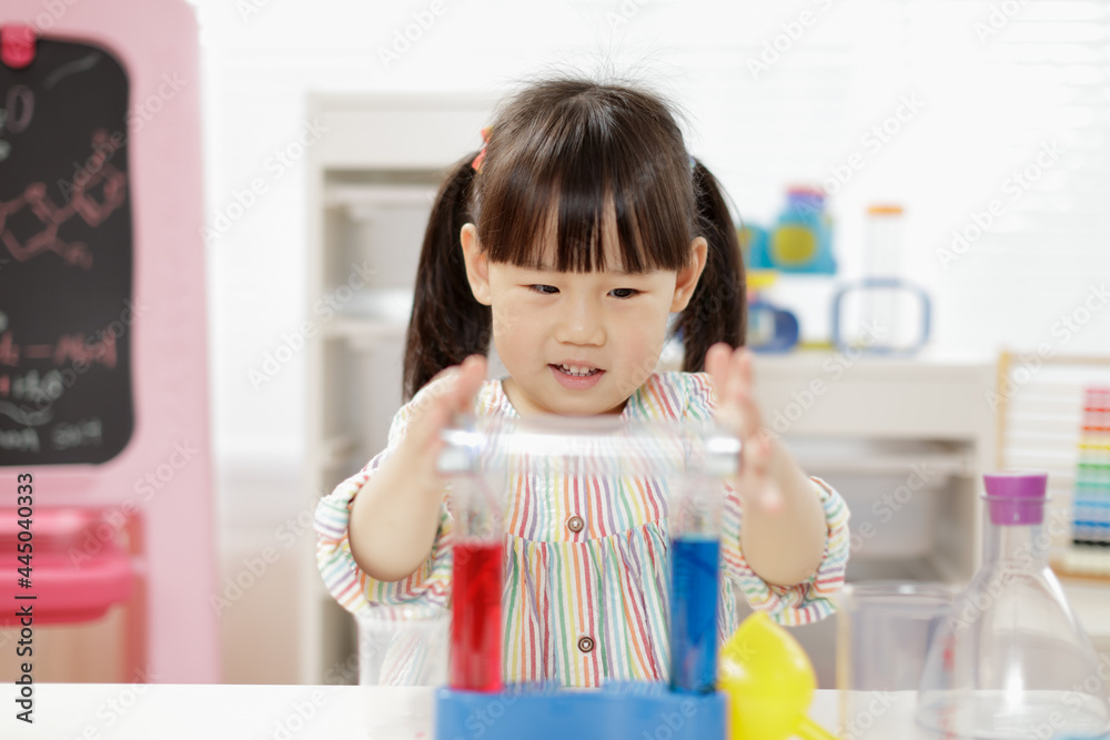 young girl play science experiments for homeschooling young girl play science experiments for homeschooling