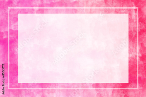 pink background with frame © Ksenia Green