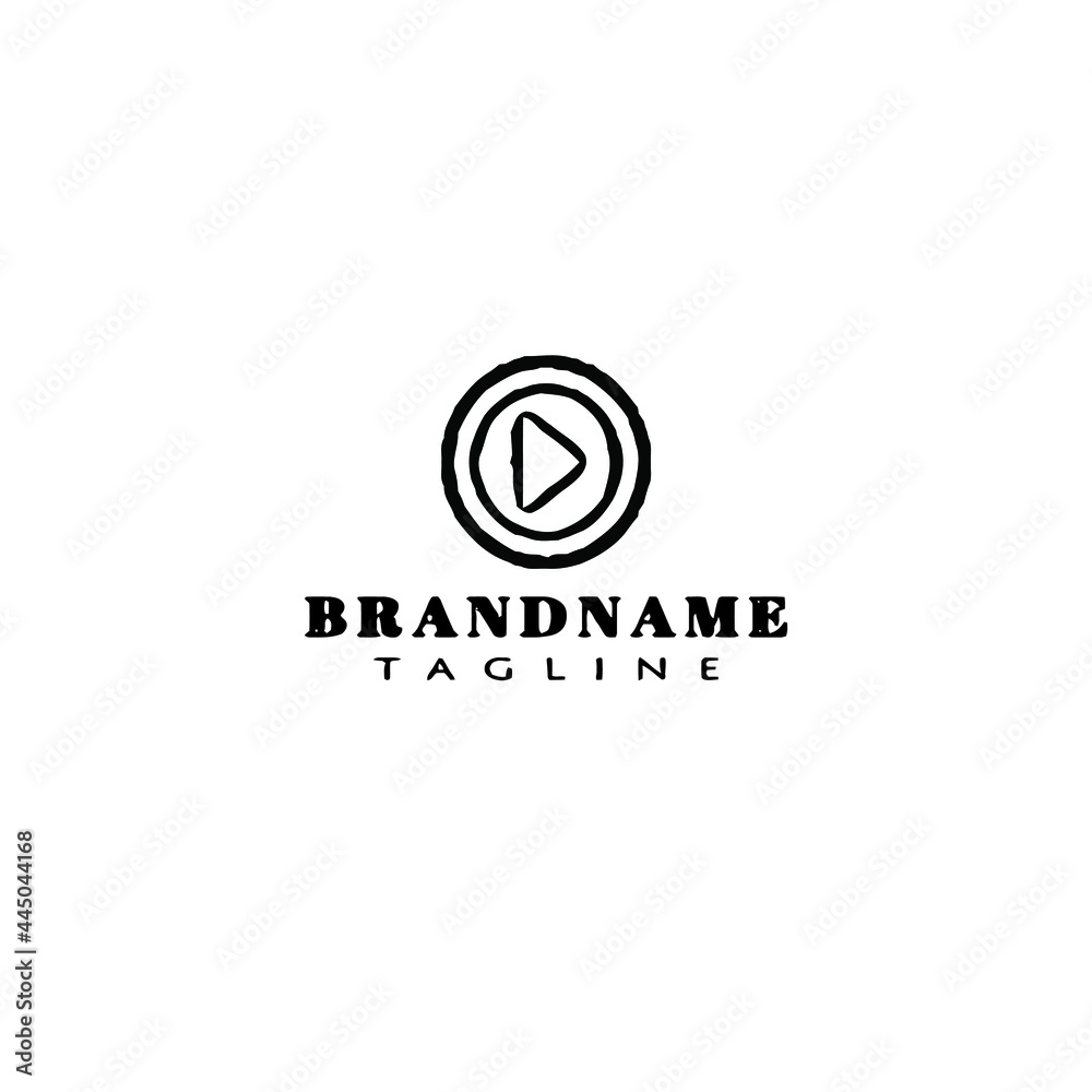 cute arrow button logo template icon design vector illustration cute arrow button logo template icon design vector illustration