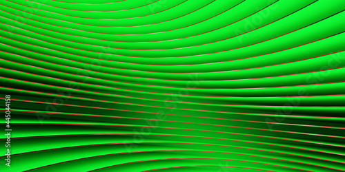 abstract green 3d wallpaper, background, render