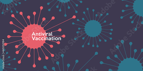 Vaccination. Vector illustration. Simple, fun, background pictures about vaccine action, immunity, health.