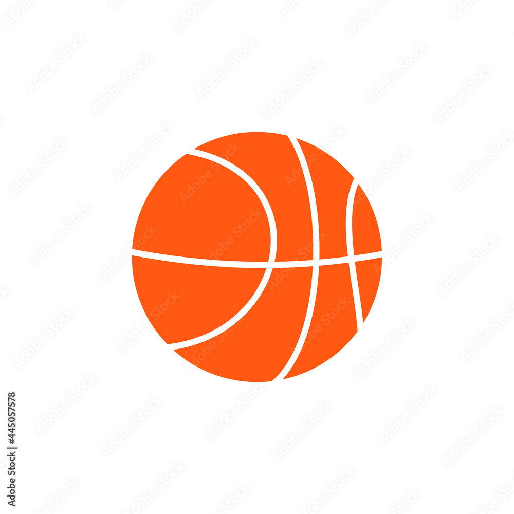 Basketball icon vector. Basketball ball icon. Basketball logo vector icon