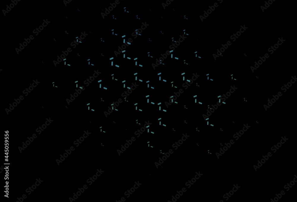 Dark Green vector layout with flat lines. Dark Green vector layout with flat lines.