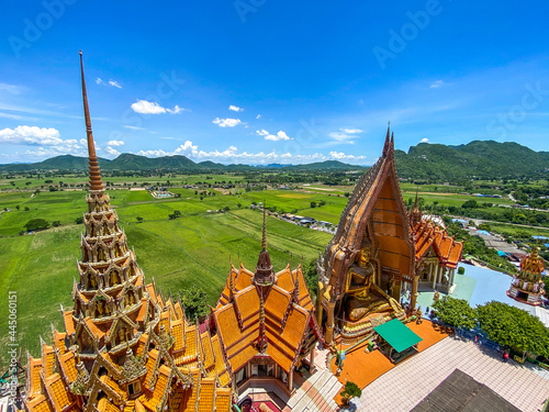Wat Tham Khao Noi and Wat Tham Sua in Kanchanaburi  Thailand