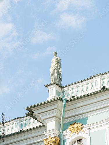 Statue in Saint Petersburg  Russia