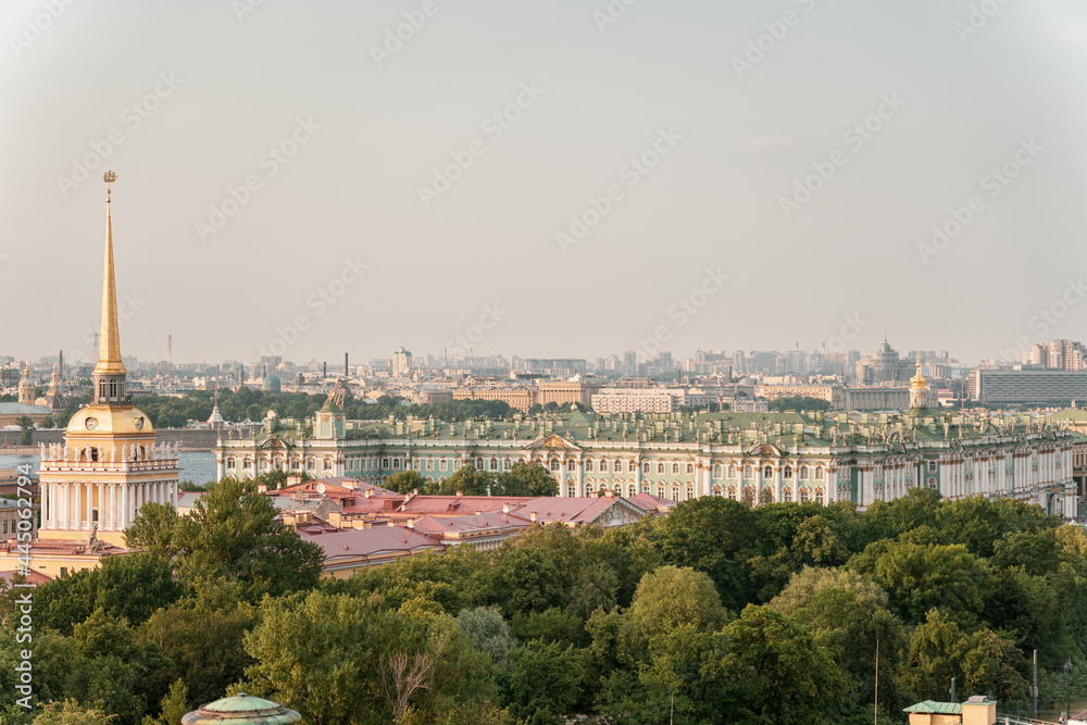City landscape of Saint Petersburg, Russia