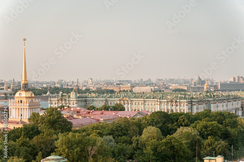 City landscape of Saint Petersburg, Russia