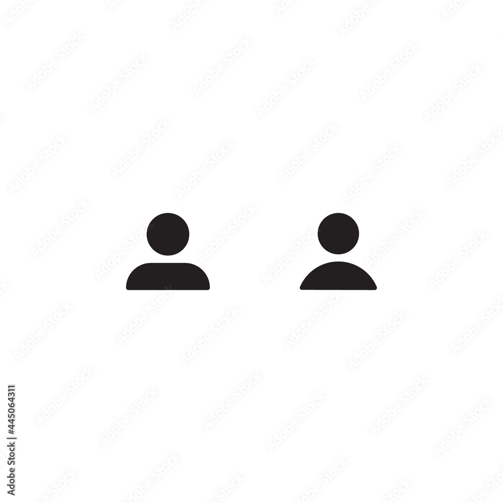 Avatar Profile Icon Vector of Social Media User Avatar Profile Icon Vector of Social Media User