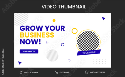 video thumbnail | youtube video thumbnail | live stream video thumbnail | business video thumbnail | corporate video thumbnail