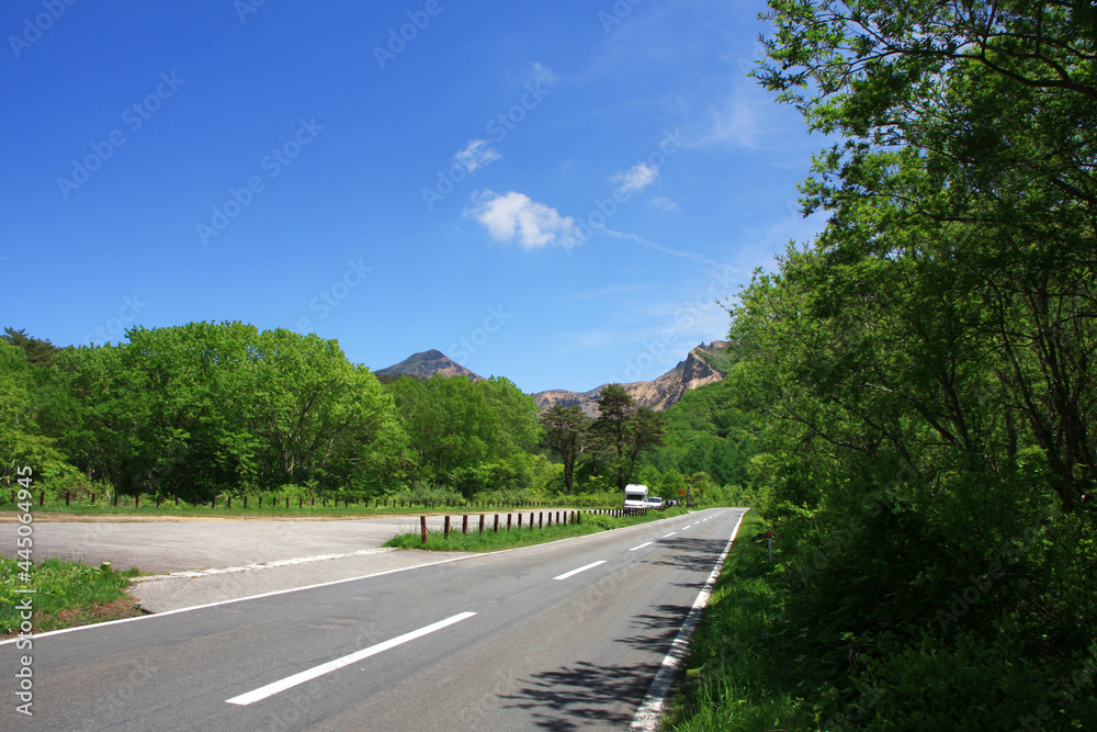 磐梯山ゴールドライン（福島県・北塩原村）