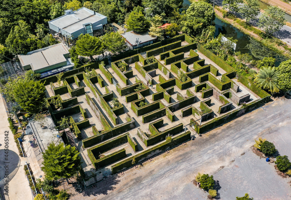 Secret Space Maze in Ratchaburi, Thailand