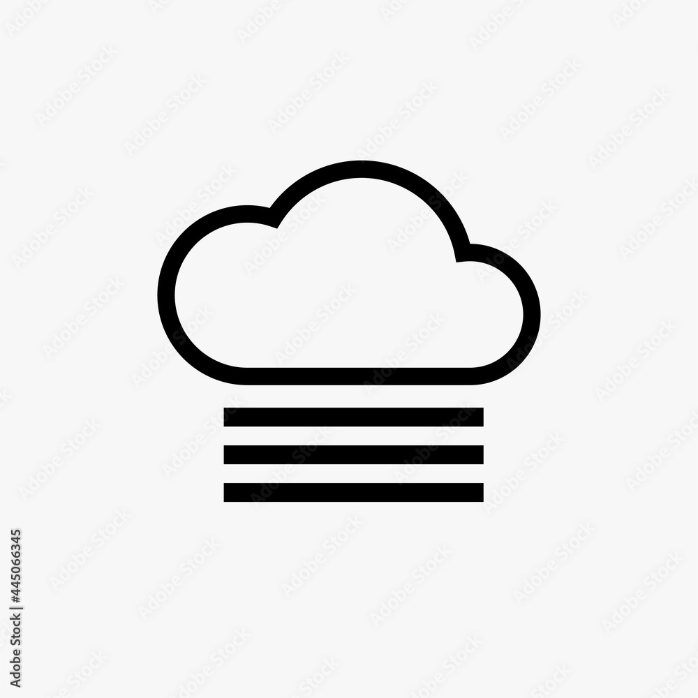 Weather icons on white background. Vector illustration for computer, web and mobile app Weather icons on white background. Vector illustration for computer, web and mobile app