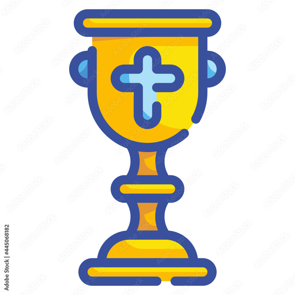 goblet line icon goblet line icon