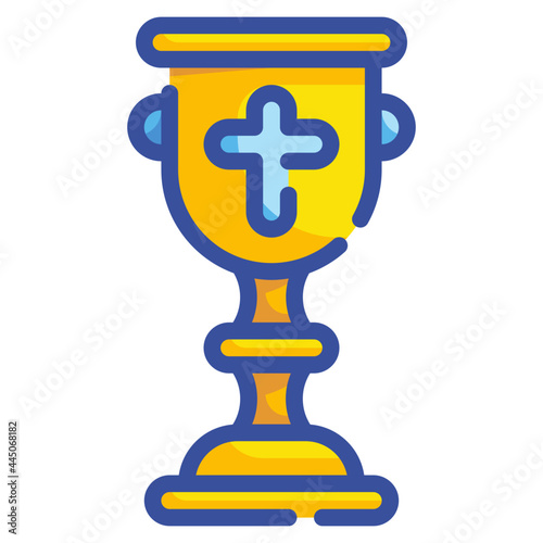 goblet line icon