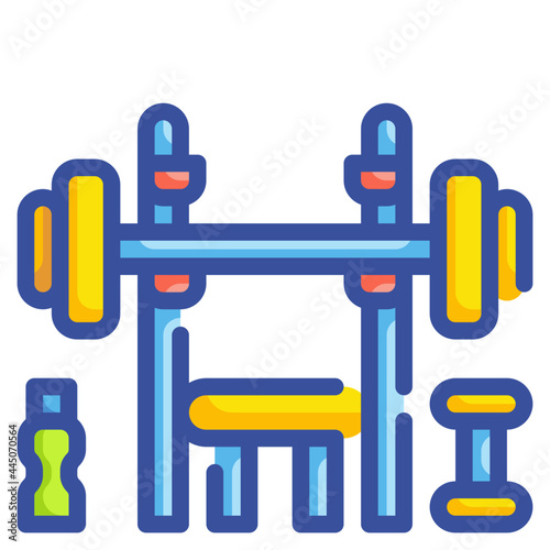 workouts line icon