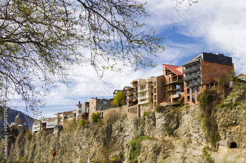 Old buildings of Tbilisi, Georgi photo