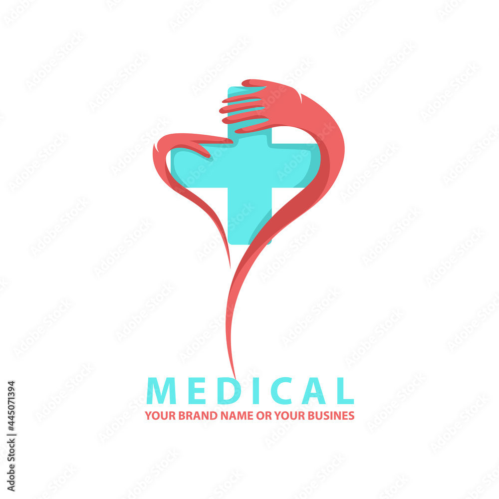 Obraz premium Medical Center Logo Design Vector
