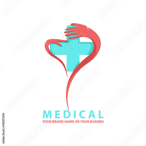 Medical Center Logo Design Vector