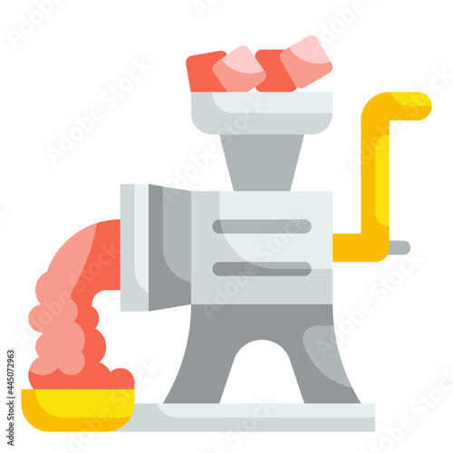 grinder flat icon