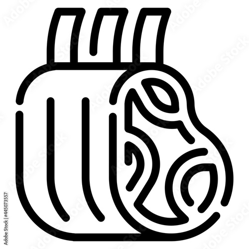 chop line icon