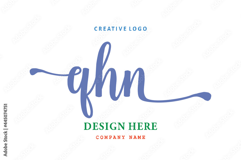 QHN lettering logo is simple, easy to understand and authoritative QHN lettering logo is simple, easy to understand and authoritative