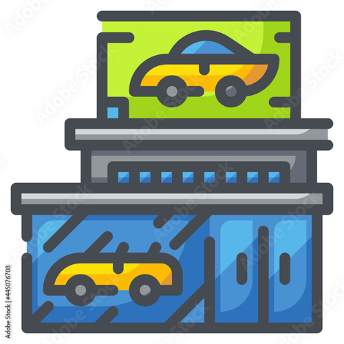 showroom line icon
