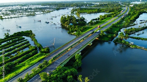 Canvastavla The enchanting beauty of Kadamakudy