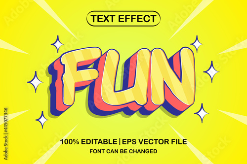 fun 3d editable text effect
