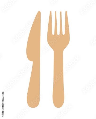 wooden cutlery design