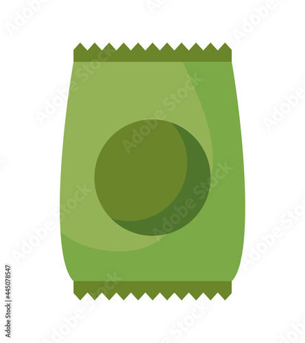 green snack bag