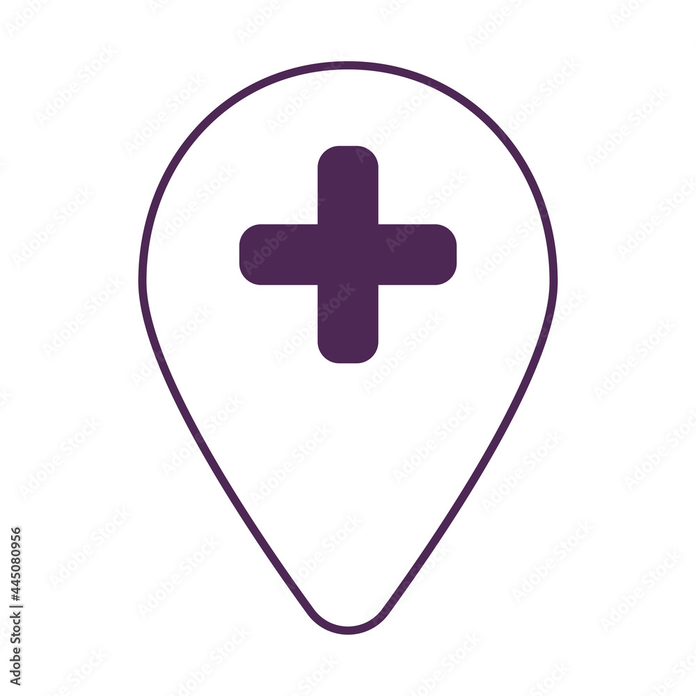 Obraz premium position mark design