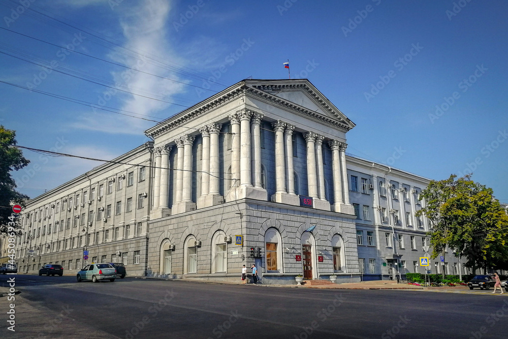 City center architecture in Kursk