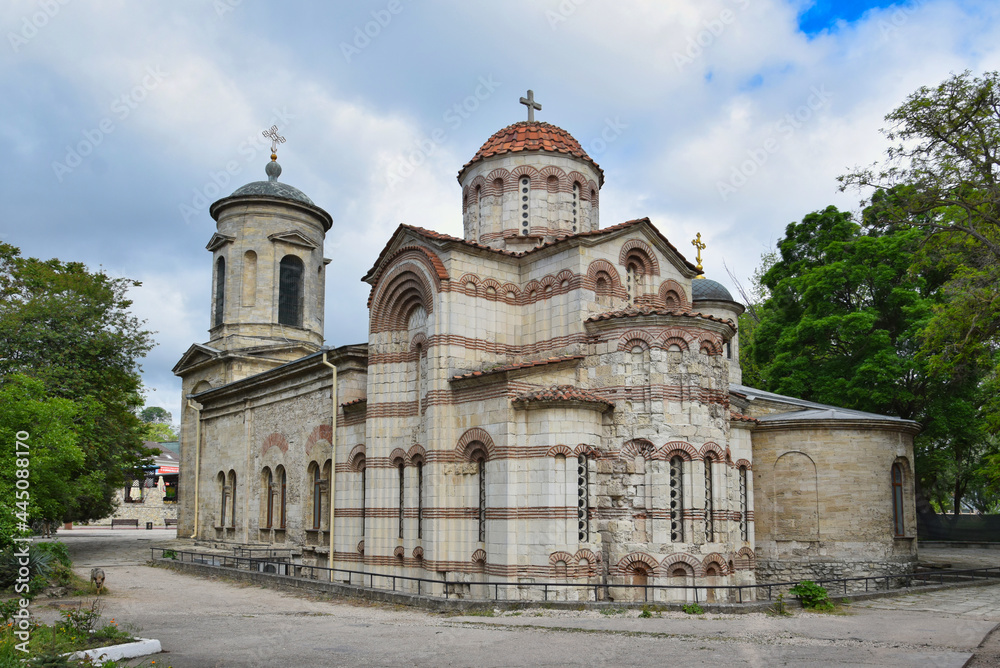 Ancient Orthodox church in Kerch city center