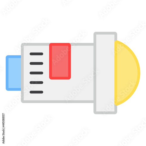 An editable design icon of cd cover