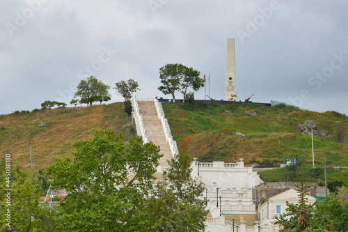 Historic Memorial on the Mithridates Mount in Kerch photo