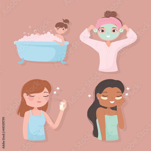 home beauty set