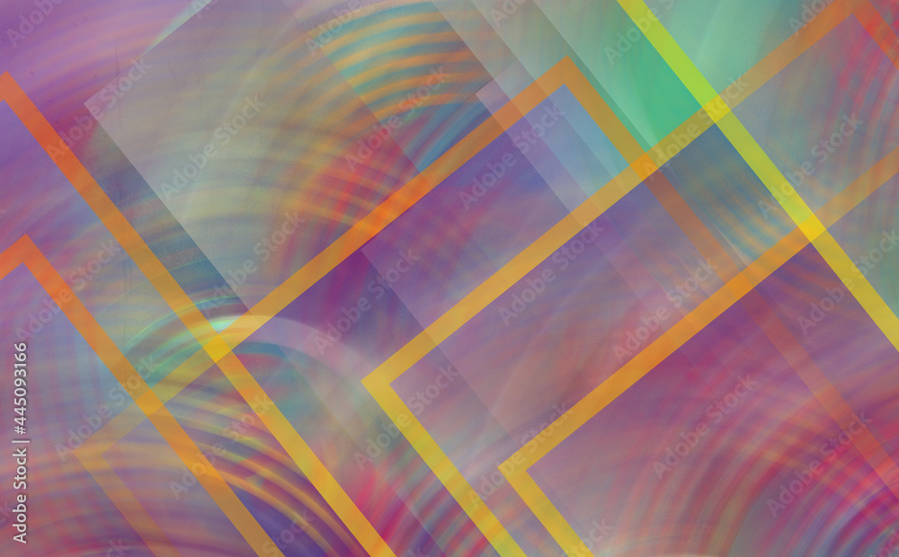 Abstract colorful background with random geometric triangle pattern