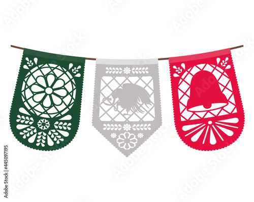 mexico garlands decorative