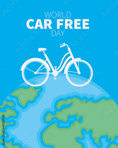 car free day poster