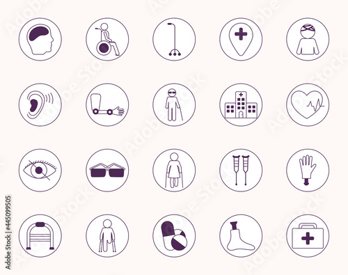 disabled accessibility symbols