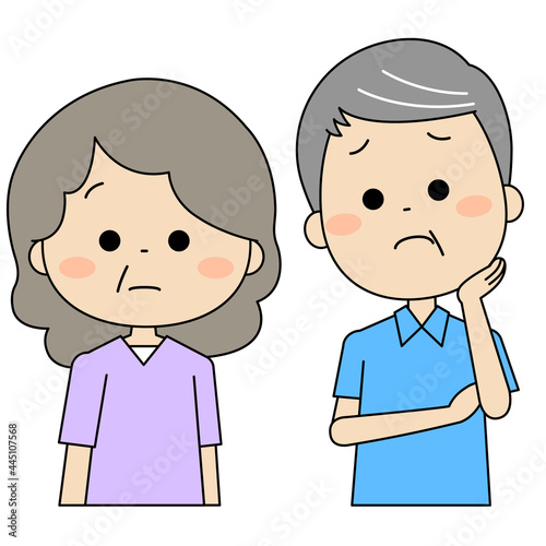 認知症の疑いがある妻に悩む老夫婦