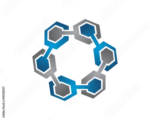 hexagon technology logo