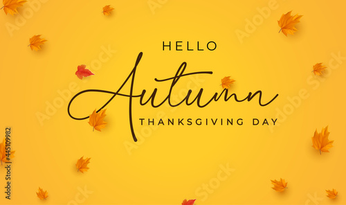 Thanksgiving day banner