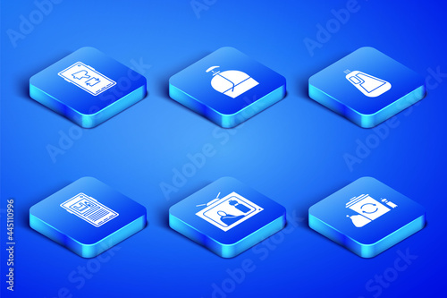 Set Recycle bin with recycle, Megaphone on mobile, Stop plastic pollution, Bottle of liquid soap and for dishwashing icon. Vector