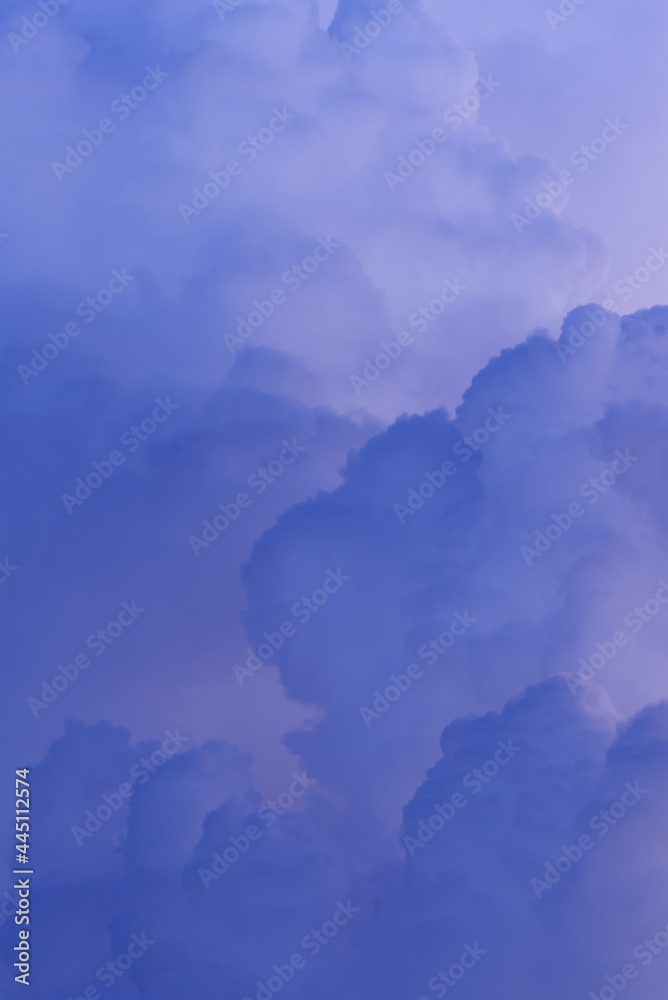 Fototapeta premium Abstract Storm Clouds Summer Background