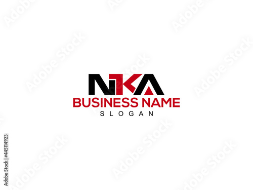 Letter NKA Logo Icon Vector Image Design For Company or Business photo