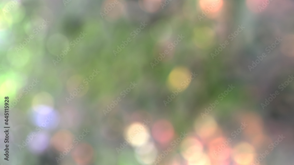 Obraz premium Abstract blur image background of stone with rainbow light bokeh, concept bokeh nature, space for the text, suitable for a background, design style.