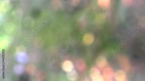 Abstract blur image background of stone with rainbow light bokeh, concept bokeh nature, space for the text, suitable for a background, design style.