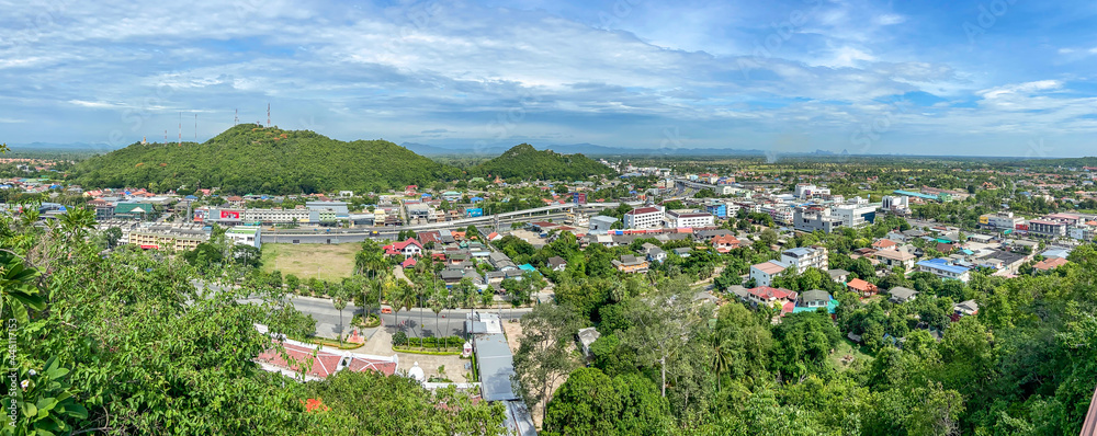Naklejka premium Nakhon Khiri Historical Park in Phetchaburi, Thailand